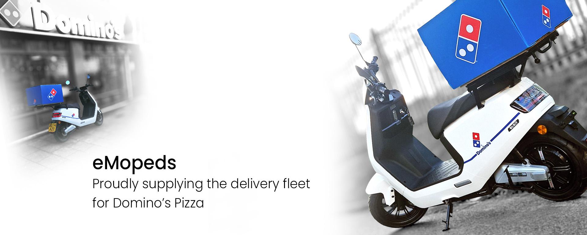eMopeds Dominos Banner